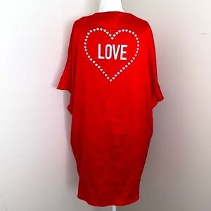 NWT Victoria’s Secret “LOVE” satin robe